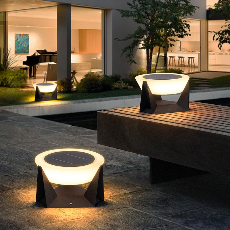 Solar Gartenlampe LED Wasserdicht IP65 Für Gartenweg Und Einfahrt | Sansoti