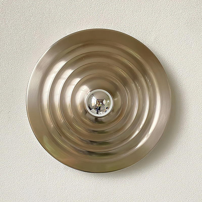 Moderne Disc Wandlamp Ijzer Wit Zwart Oranje Nikkel Messing Plafondlamp Dubbelfunctie Porches Patio Interieur Verlichting | Sansoti