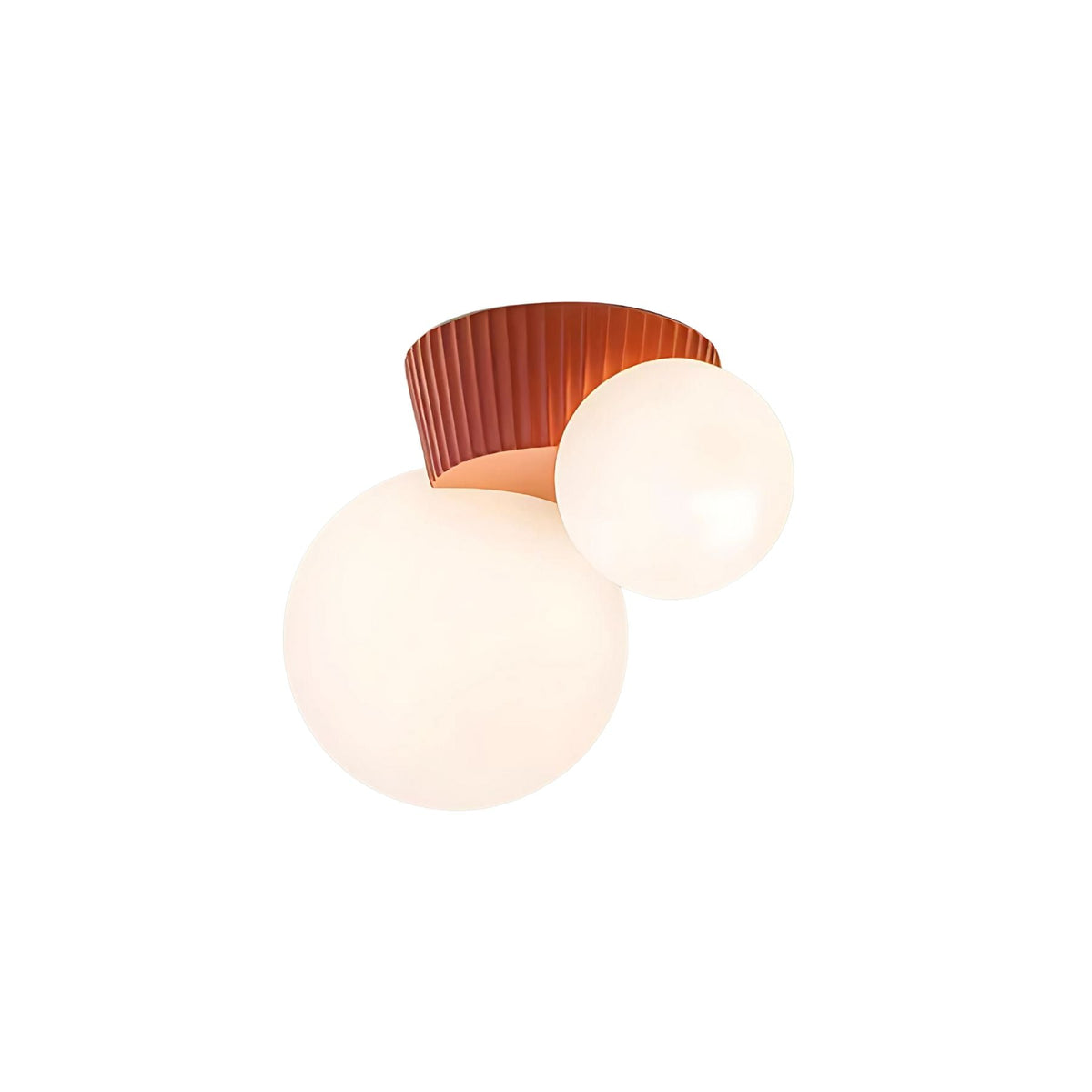Moderne Deckenlampe mit doppelten Kugeln – stilvolle skandinavische Wandbeleuchtung für Wohnzimmer und Schlafzimmer | Sansoti