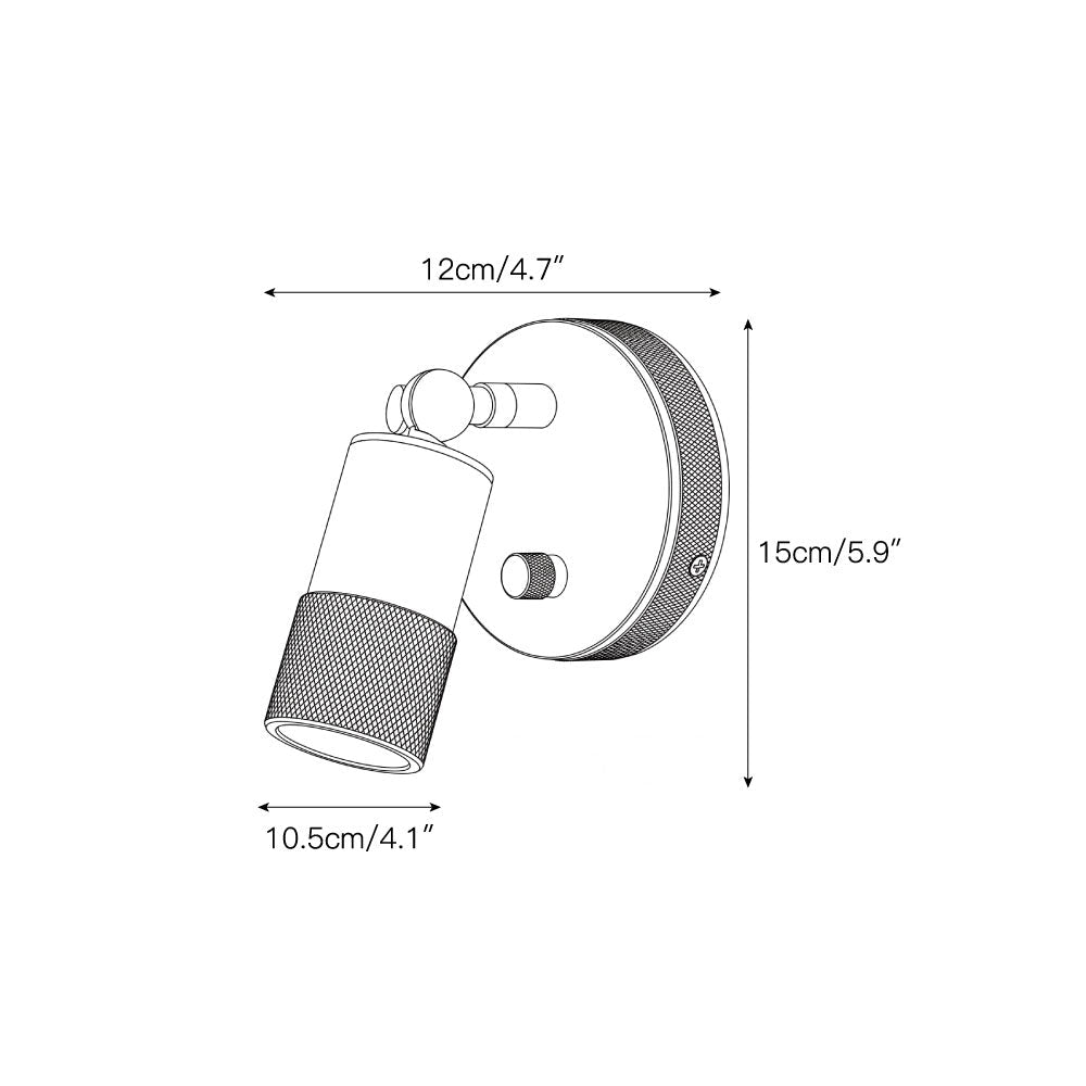 Messing Wandlamp Antiek Geïntegreerde LED Verlichting Hardwired Warm Licht 4500K voor Woonkamer Gang Slaapkamer | Sansoti