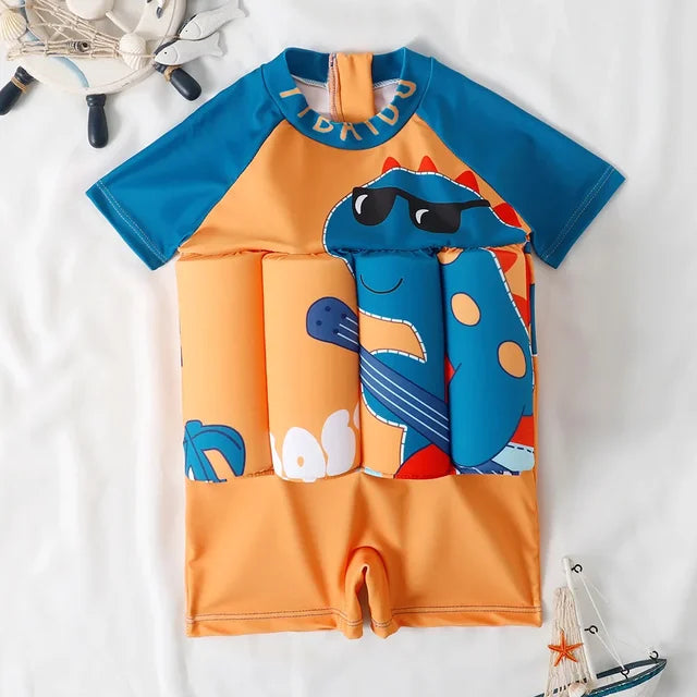Floatable Life Jacket for Children Adjustable Safety Vest Toddlers Water Fun Swimming Aid Swim Support | Sansoti