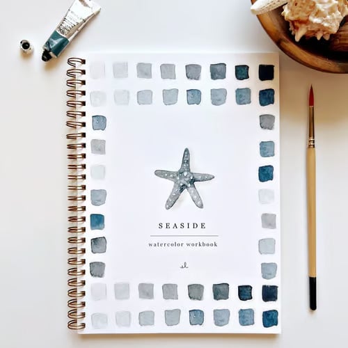 Aquarel Schilderboek met Sjablonen en Verfset voor Beginners Volwassenen Kinderen Creatieve Hobby Teken | Sansoti