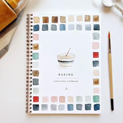 Aquarel Schilderboek met Sjablonen en Verfset voor Beginners Volwassenen Kinderen Creatieve Hobby Teken | Sansoti