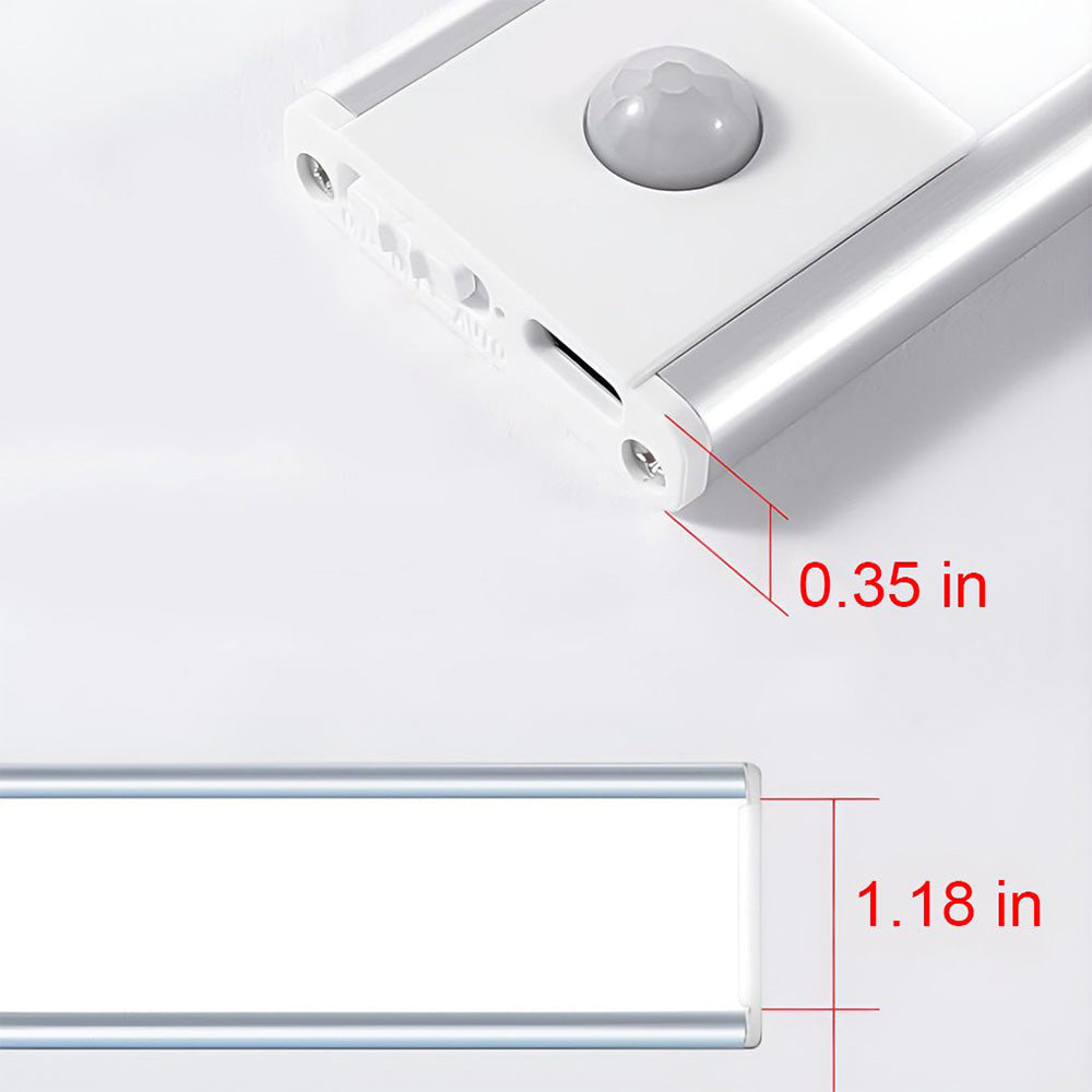 Under Cabinet Wall Lamp Rechargeable Wireless LED Bedroom Hall Kitchen Cabinet Lighting Indoor | Sansoti
