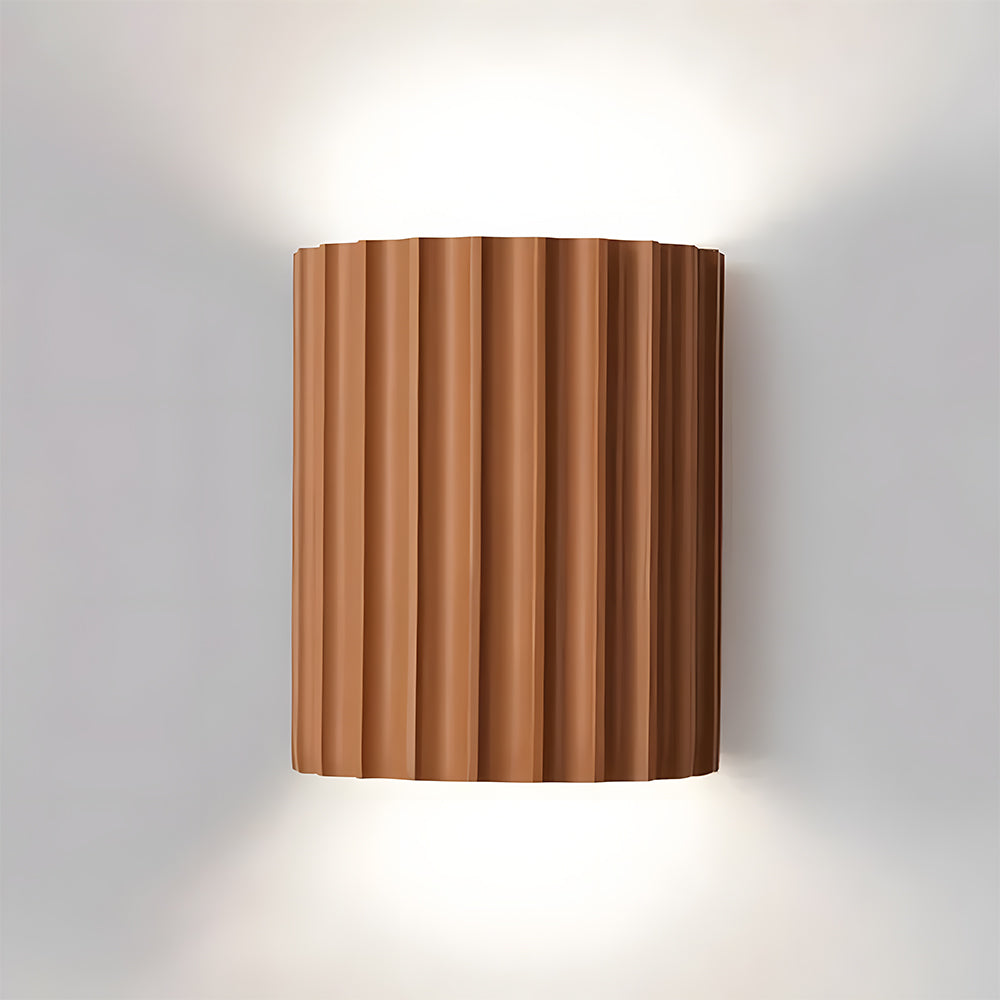 Wandleuchte Resin Halbrund Minimalistisch G9 LED Schlafzimmer Flur Wohnzimmer Modern | Sansoti