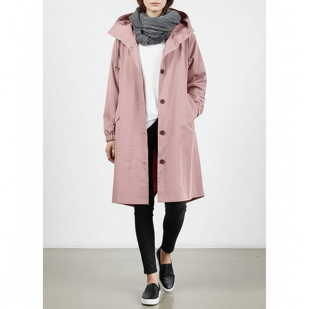 Waterafstotende Regenjas Dames Heren Oversized met Capuchon Lichtgewicht Winddicht voor Alle Seizoenen Outdoor | Sansoti