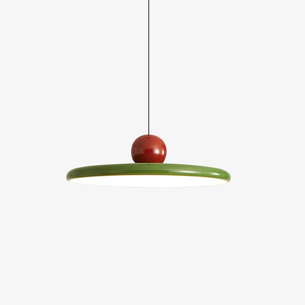 Suspension LED ronde Lola – Design minimaliste en métal et disque acrylique – Dimmable – Ø30/40/50cm – 3 températures de couleur – Câble réglable 150cm | Sansoti
