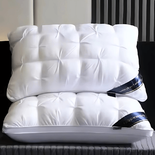 Nekkussen met Ganzendonsvulling voor Optimaal Slaapcomfort en Nekondersteuning tijdens de Nacht Premium | Sansoti