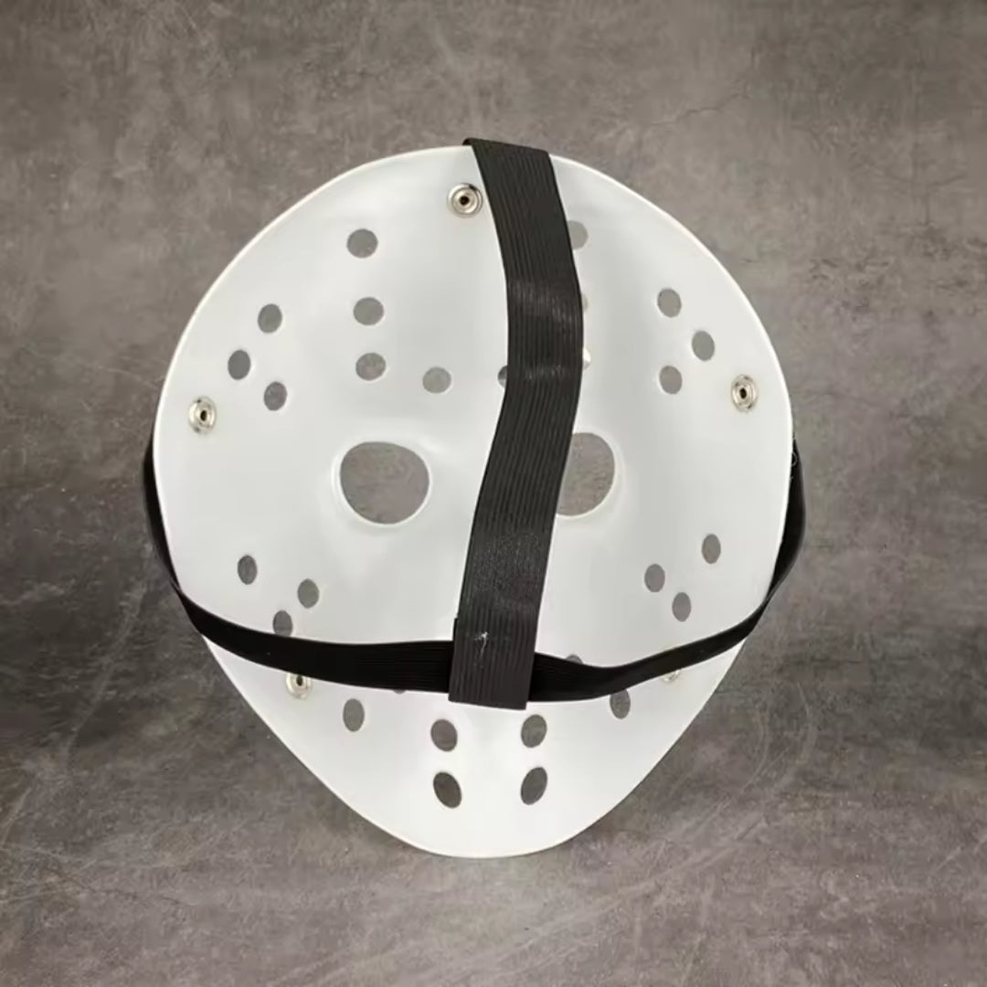 Horrormasker Wit EVA Halloween Verkleedmasker Volwassenen Cosplay Themafeest Griezelig Scary Party Accessoire | Sansoti