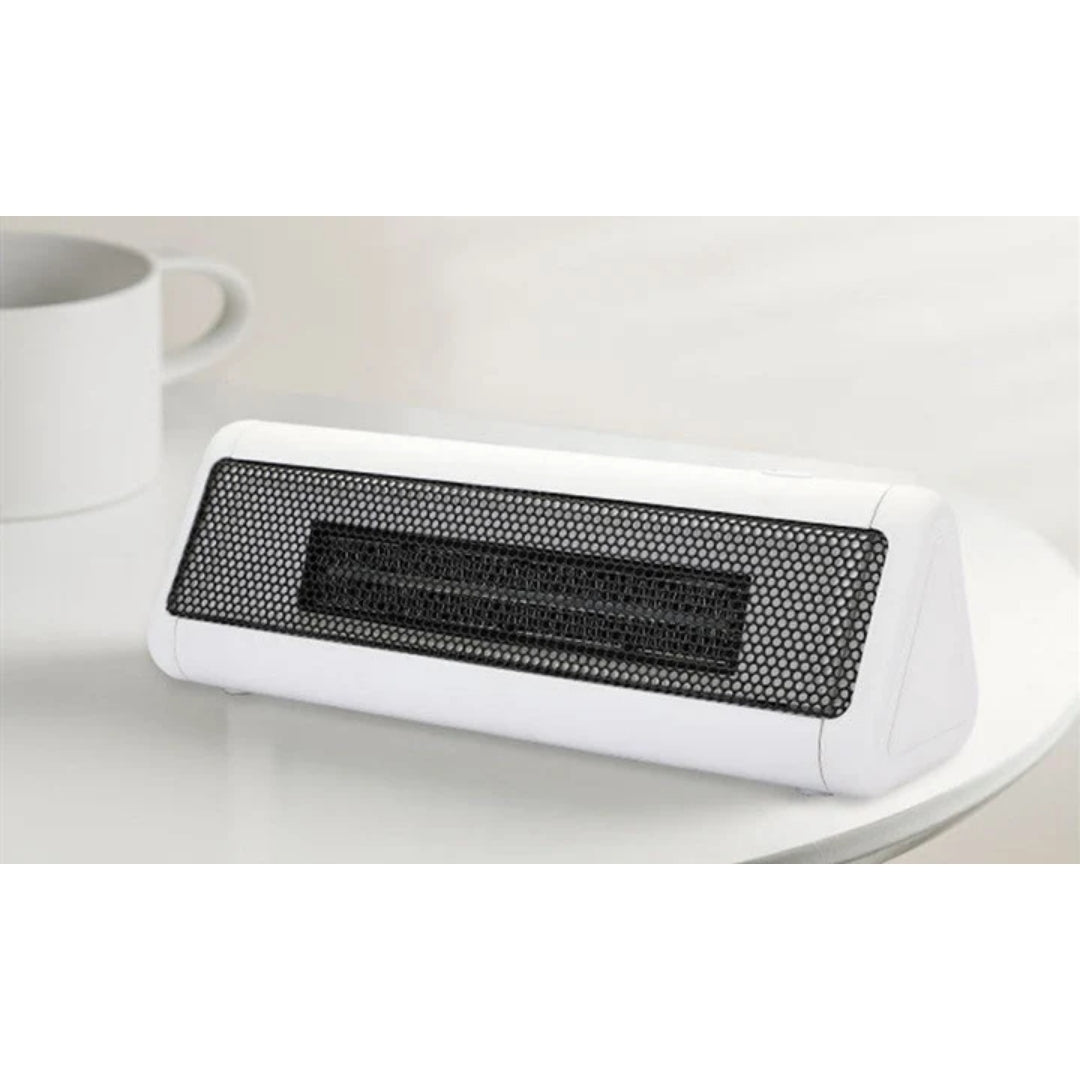 Compact 300W PTC Ceramic Electric Heater, Heating Element, Desk, Bedroom, Office, Safe, Quiet | Sansoti