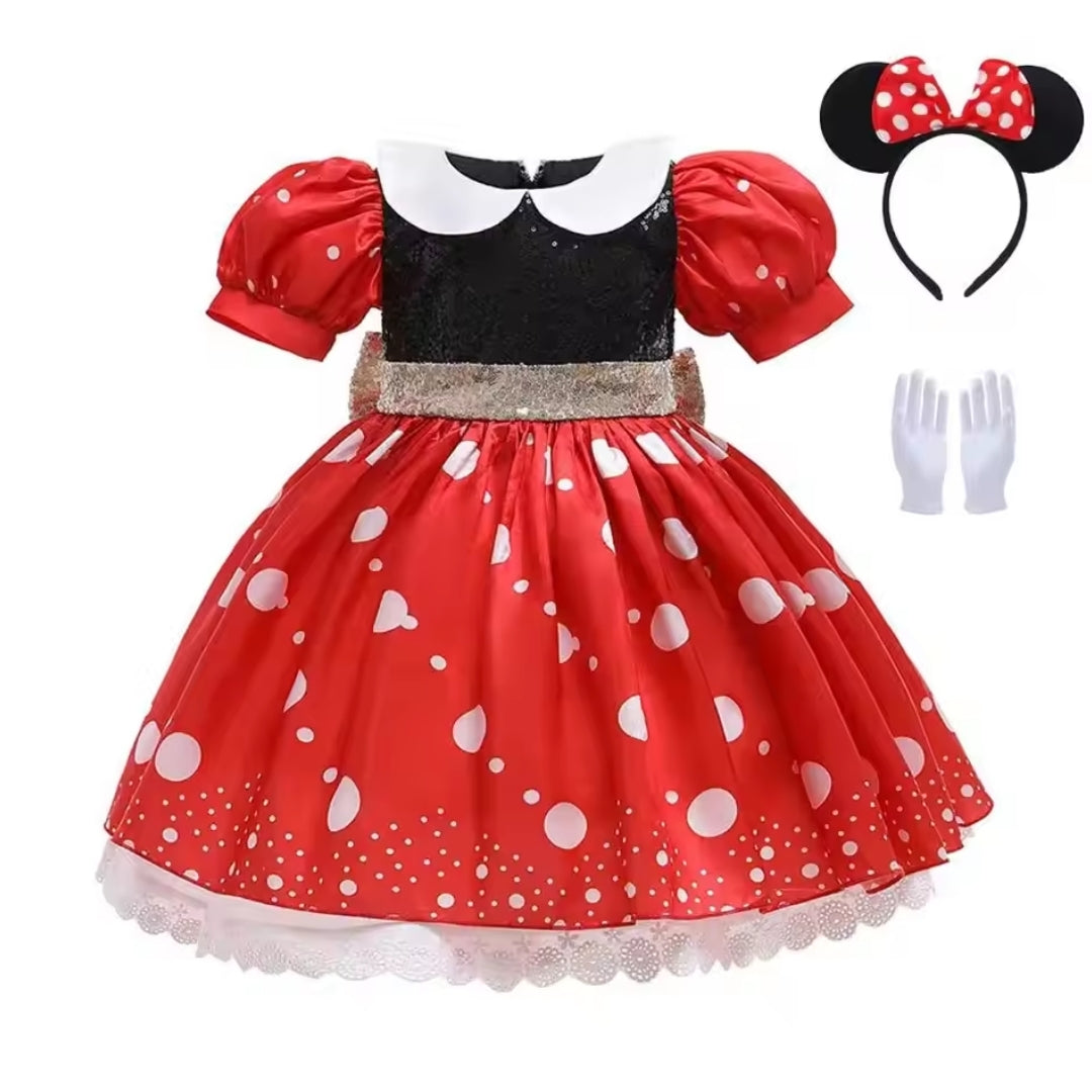 Mäusekostüm zum Verkleiden für Mädchen und Jungen, Cosplay, Fasching, Halloween, Kinderkleidung, Party-Outfit, Kostüm | Sansoti