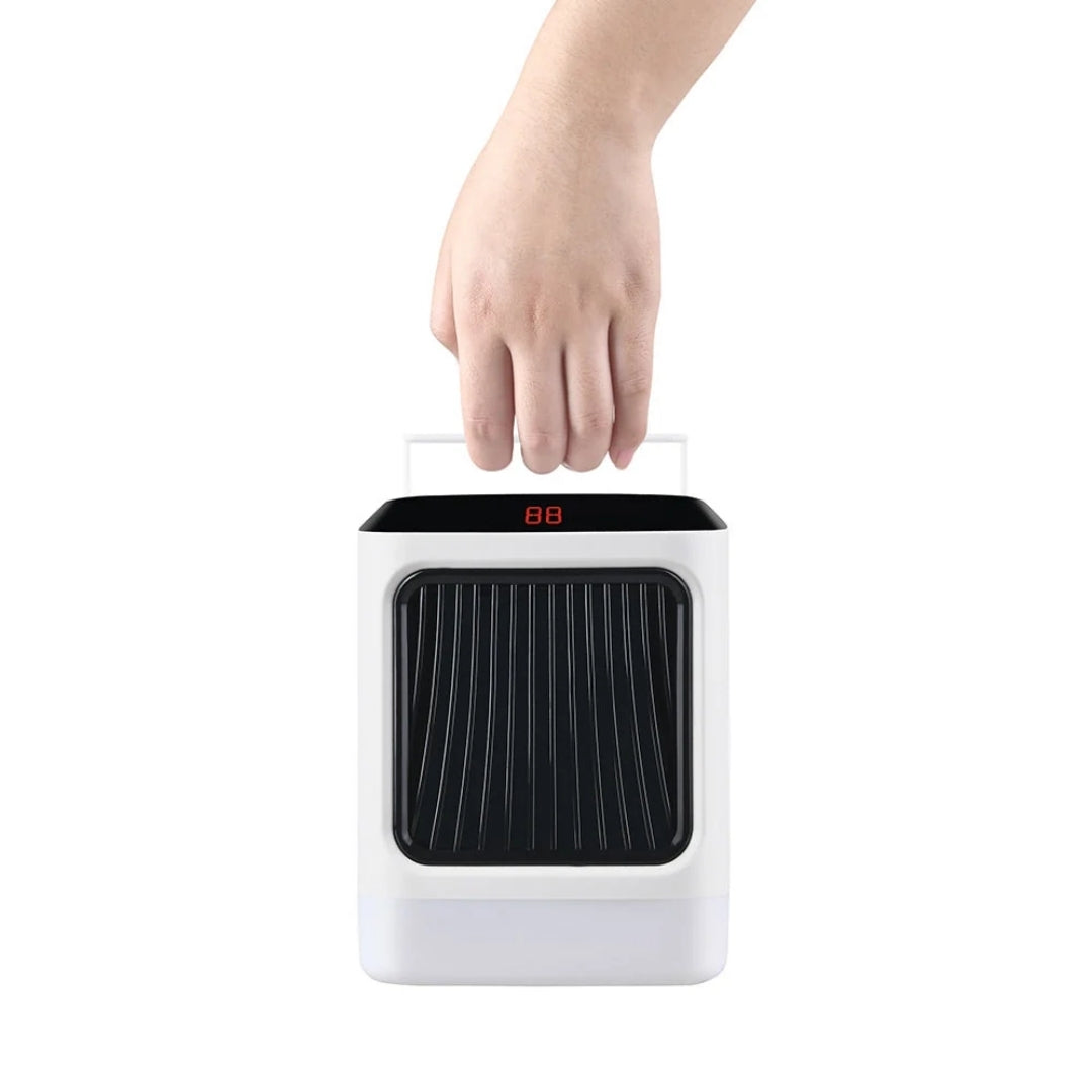 Chauffage céramique compact 50 W avec télécommande pour bureau, espace de travail, bureau à domicile et chambre | Sansoti