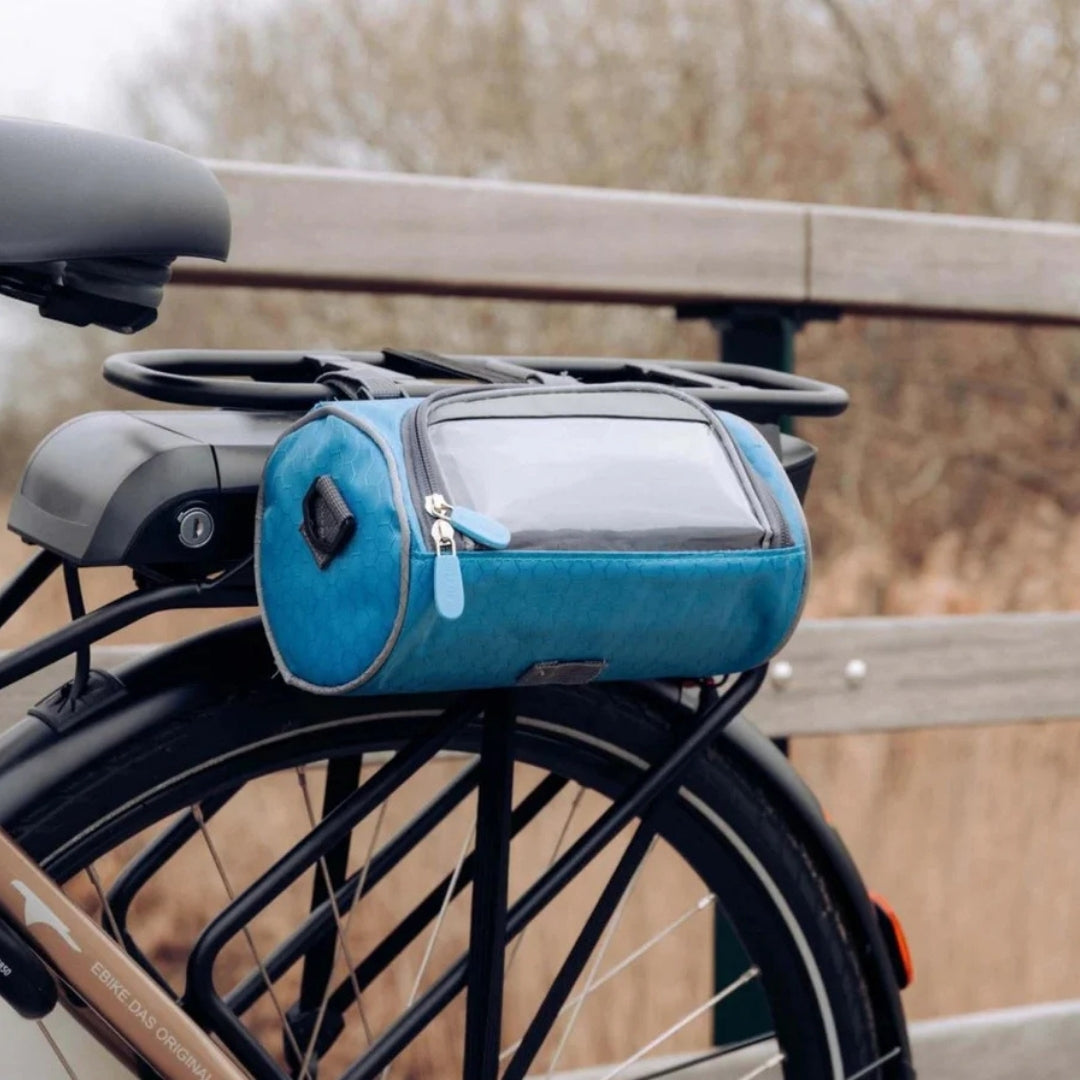 Waterdichte Fietstas met Touchscreen Telefoonhouder voor Stuur Veilige Opbergruimte Navigatie Fietsen | Sansoti