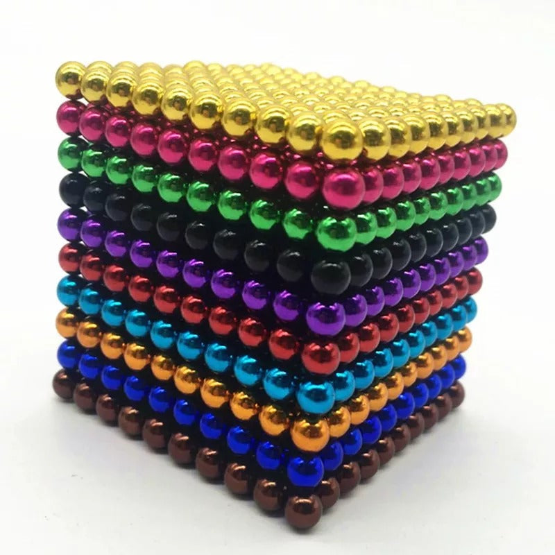 Magnetische Sculptuur Ballen 216 Stuks Kleurrijk Creatief Speelgoed voor Ruimtelijk Inzicht en Fantasie | Sansoti