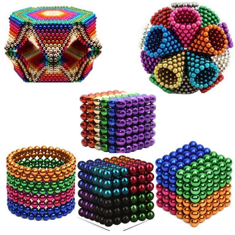 Magnetische Sculptuur Ballen 216 Stuks Kleurrijk Creatief Speelgoed voor Ruimtelijk Inzicht en Fantasie | Sansoti