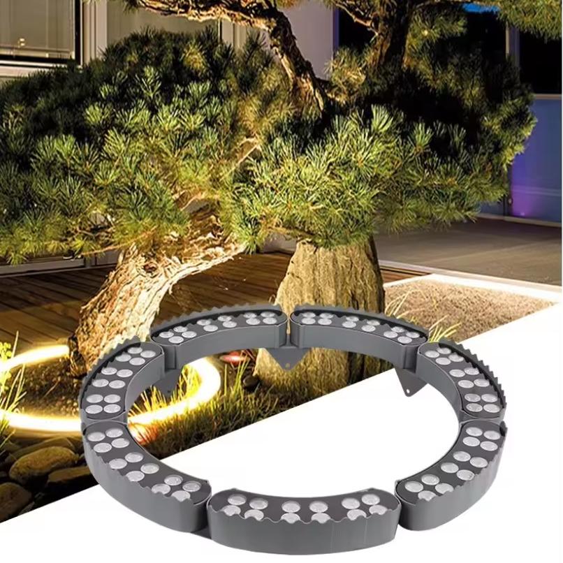 Moonlight Garden Light LED Downlight IP65 Ø 42-57 cm Warm White for Patio Path and Tree | Sansoti
