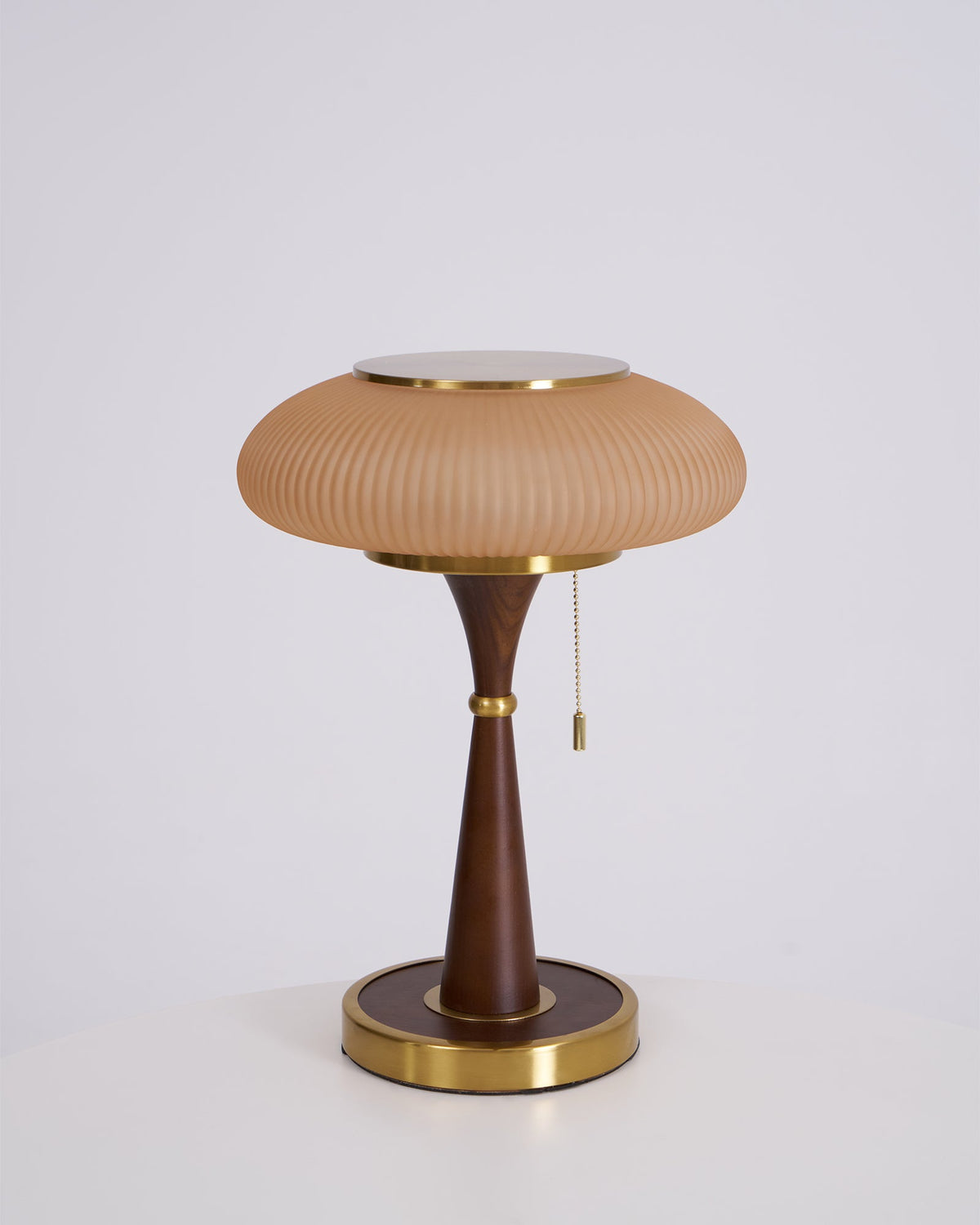 Table Lamp with Mushroom Shade – Vintage Design Lighting for Desks and Nightstands | Sansoti