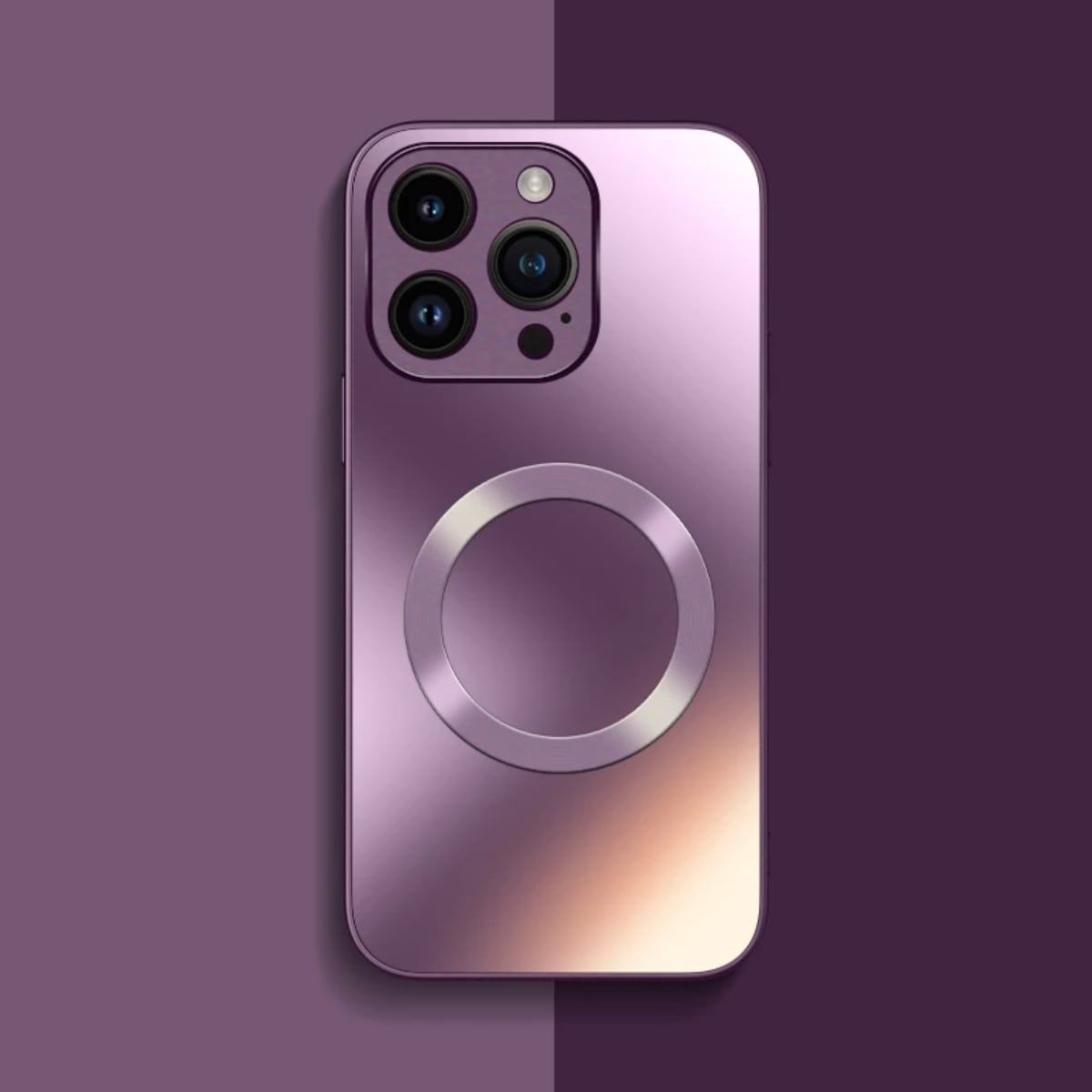 Magnetic iPhone Case 11-17 Matte Non-Slip Camera Protection Impact-Resistant Protective Everyday Use | Sansoti