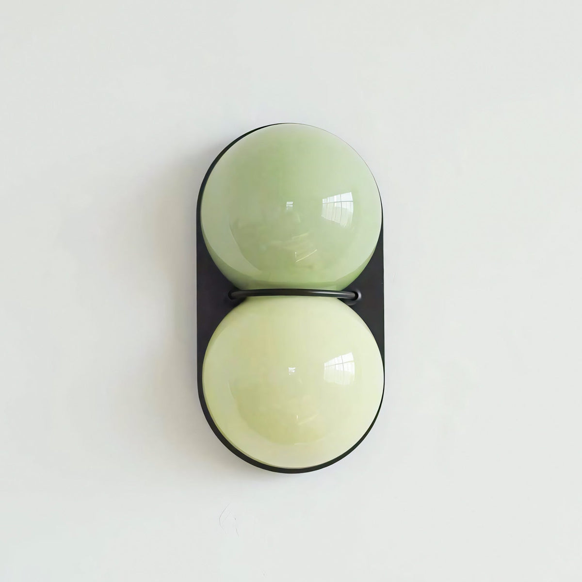 Modern Double Glass Wall Lamp – Playful Lighting with Colored Glass for Bedroom & Kids Room | Sansoti