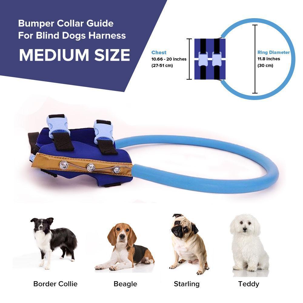Supportive Collision-Protective Collar for Blind Dogs with Adjustable Ring for Safe Indoor Walking | Sansoti