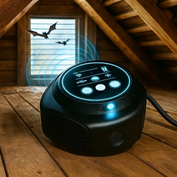 Ultrasonic Bat Repeller 360° Protection Attic Garage Shed Animal-Friendly Silent Repellent Device | Sansoti