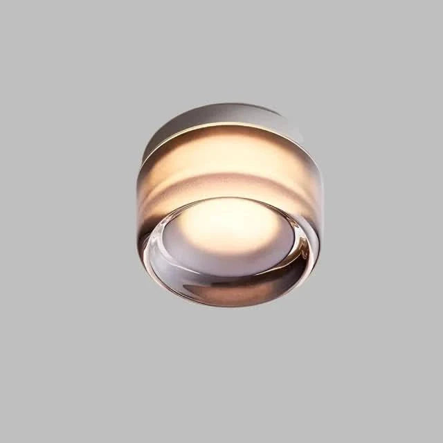 Applique murale LED dimmable aluminium verre moderne pour hall et chambre, éclairage intérieur élégant, lumière blanche chaude, 30 cm, design élégant pour salon | Sansoti