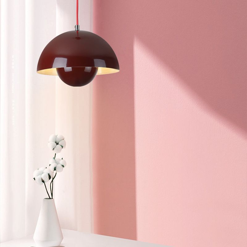 Hanglamp Scandinavisch LED Aluminium Rond Design Modern Kleuren E27 | Sansoti