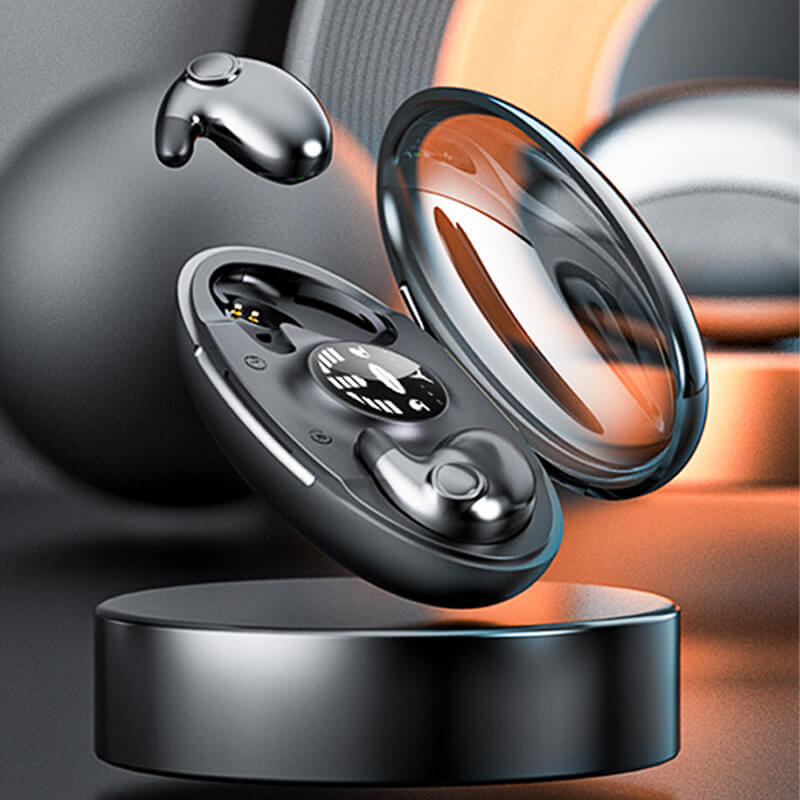 Wireless Sleep Earbuds Bluetooth 5.3 IPX5 Waterproof with Noise Cancellation Ultralight 24h Battery Including Charging Case | Sansoti