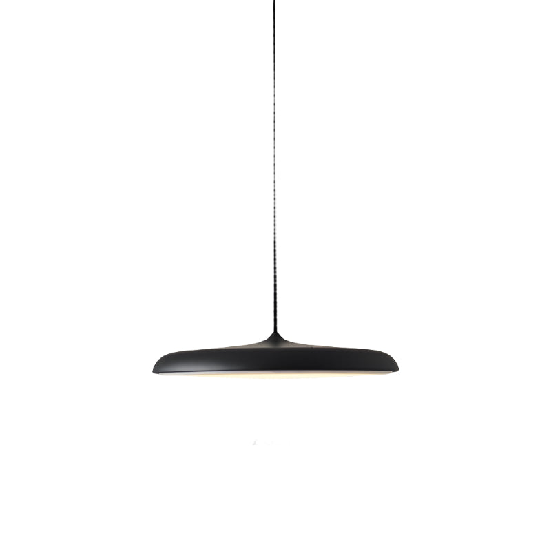 Lampa wisząca w kształcie talerza, designerska, LED 4000K, nordycka, nowoczesna, Ø25 Ø40 | Sansoti