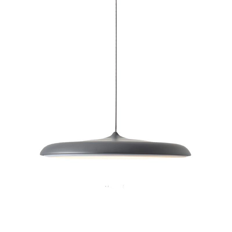 Lampa wisząca w kształcie talerza, designerska, LED 4000K, nordycka, nowoczesna, Ø25 Ø40 | Sansoti
