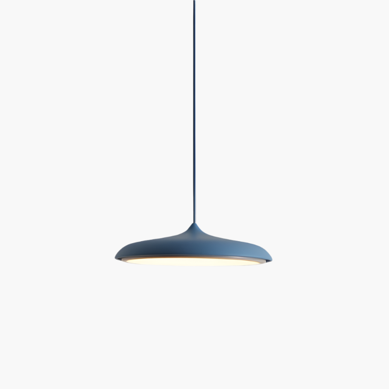Scandinavische Hanglamp LED Minimalistisch Wit Zwart Grijs Blauw Rosé Goud voor Eettafel Woonkamer Modern Energiezuinig Verlichtingsdesign Ø25cm Ø40cm Aluminium | Sansoti