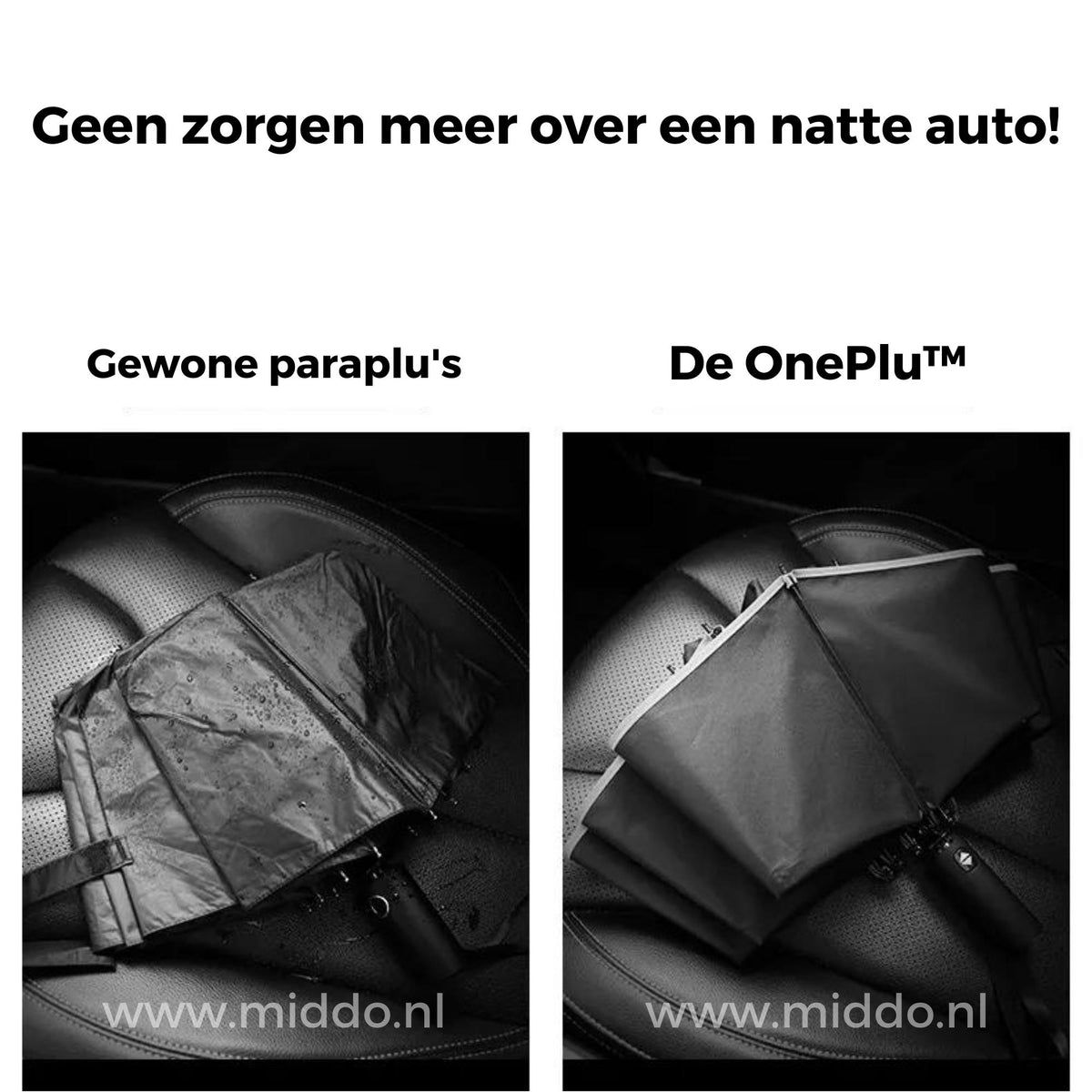 Automatic Umbrella Stormproof Reflective Edge 105cm Fiberglass Aluminum Windproof Safe Rain Umbrella | Sansoti