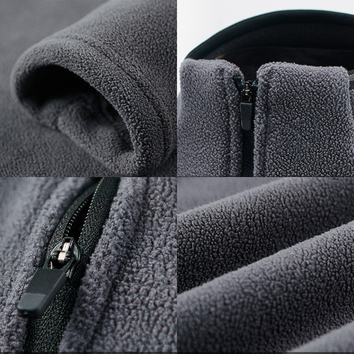 Fleece Trui Heren Warm Lichtgewicht Zachte Regular Fit Vrijetijdskleding Winter Herfst Ademend Comfortabel | Sansoti