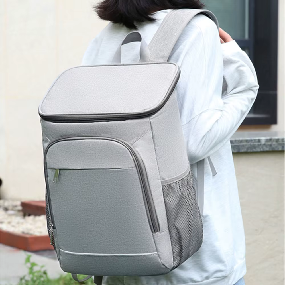 Mochila nevera de 18 L o 30 L, aislante, 16 horas de frío, nailon Oxford, para pícnic, camping y playa