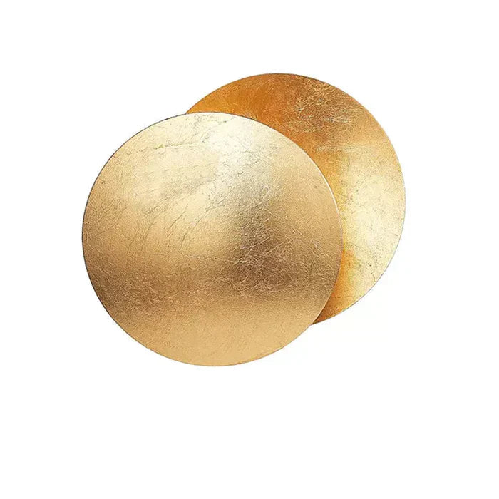 Aplique con diseño de eclipse, LED, metal y hierro, 20-25cm, lámpara ambiental, sombra, decorativo, salón, moderno | Sansoti