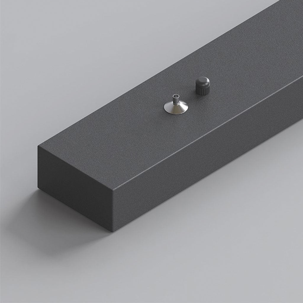 Suspension LED minimaliste avec spots, aluminium noir et doré, à intensité variable, télécommande, pour salle à manger | Sansoti