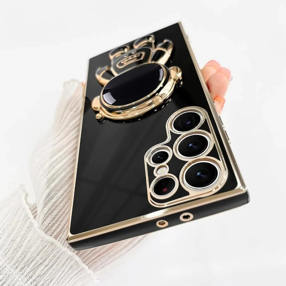 Phone Case with Astronaut Stand for Samsung Galaxy - TPU Protective Case with Universal Stand | Sansoti