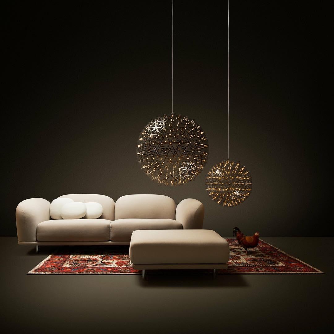LED Pendant Lamp Silver Globe Ambient Lighting Modern Light Globe with Dimmable Light Points Transparent Crystal Globe Decorative Scandinavian Warm White Industrial Design Interior Lamp | Sansoti