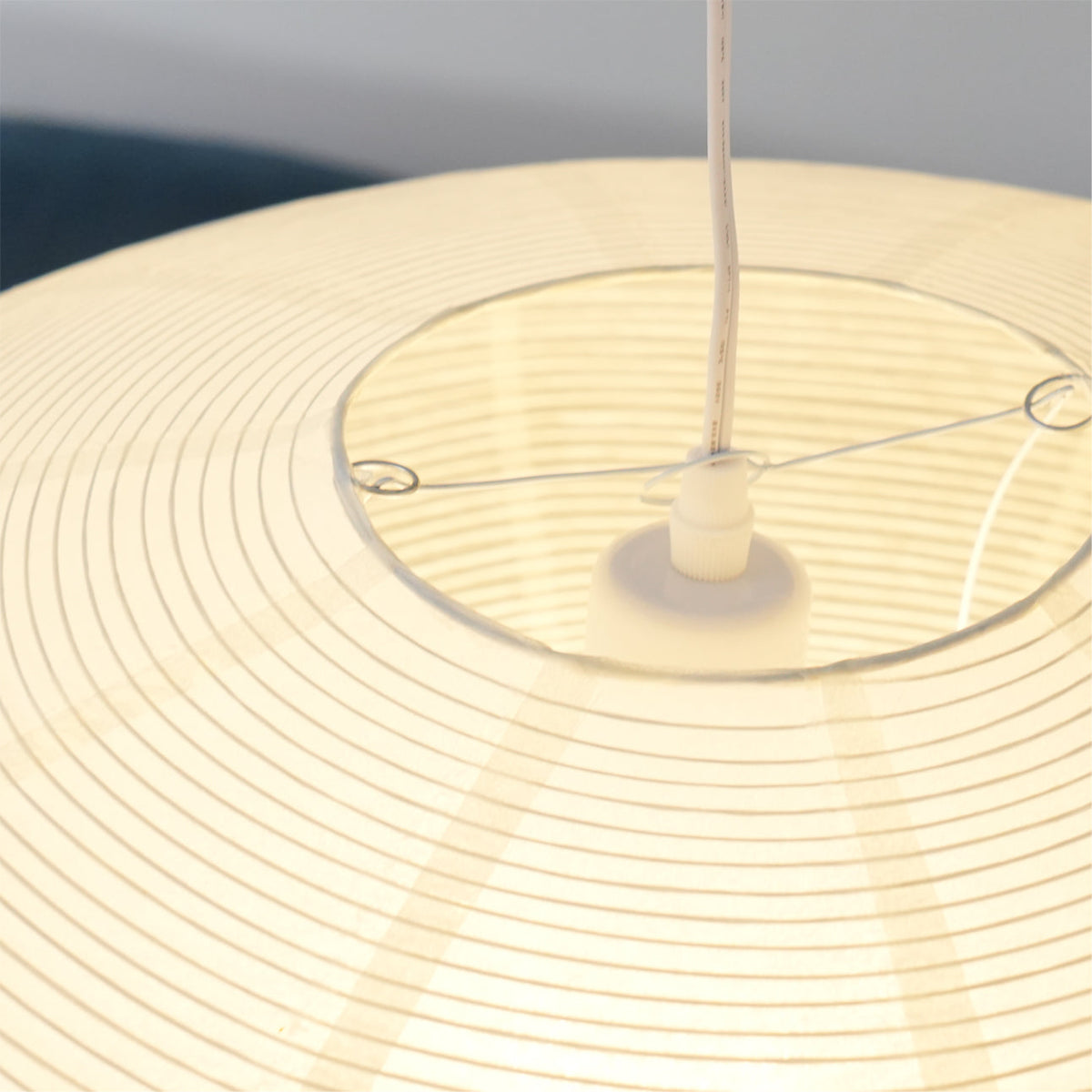 Handgefertigte Washi-Papier-Hängeleuchte – japanisches Design mit E26/E27-Fassung – sanfte Beleuchtung für Wohnzimmer, Schlafzimmer und Esszimmer – inklusive Montagehaken | Sansoti