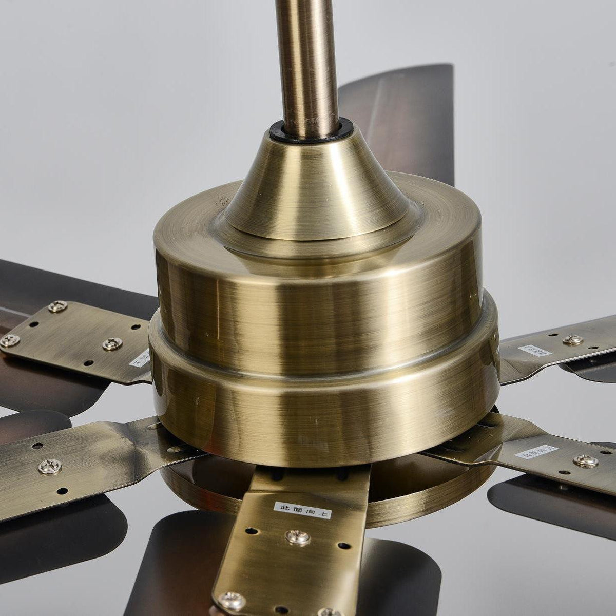 Premium Deckenventilator mit Fernbedienung Ø132cm 3 Geschwindigkeiten Deckenventilator mit leisem DC-Motor | Sansoti