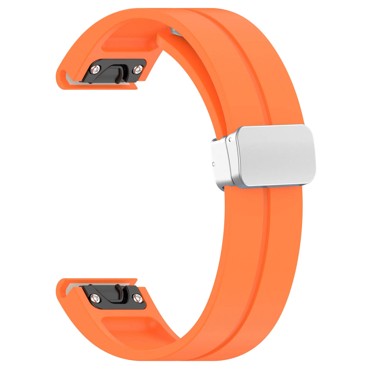 Silicone Smartwatch Band 20mm 22mm 26mm Adjustable Sports-Friendly Comfortable Stylish Watch Band | Sansoti
