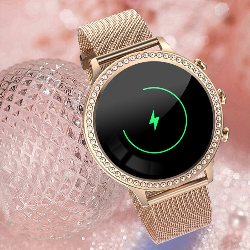 Cyfrowy zegarek na rękę z czujnikiem zdrowotnym, ekranem dotykowym, wodoodpornością IP68, funkcją połączenia alarmowego, bateria na 14 dni, smartwatch | Sansoti