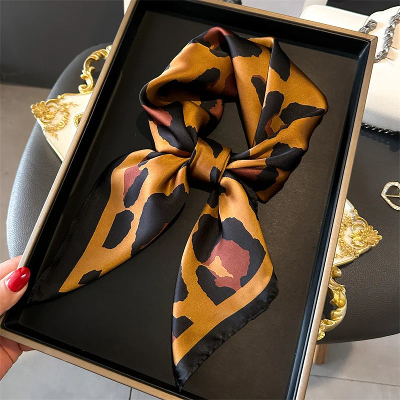 Vierkante Sjaal 70x70 cm Polyester Multifunctioneel Haarband Nekdoek Dames Vier Seizoenen Decoratief | Sansoti