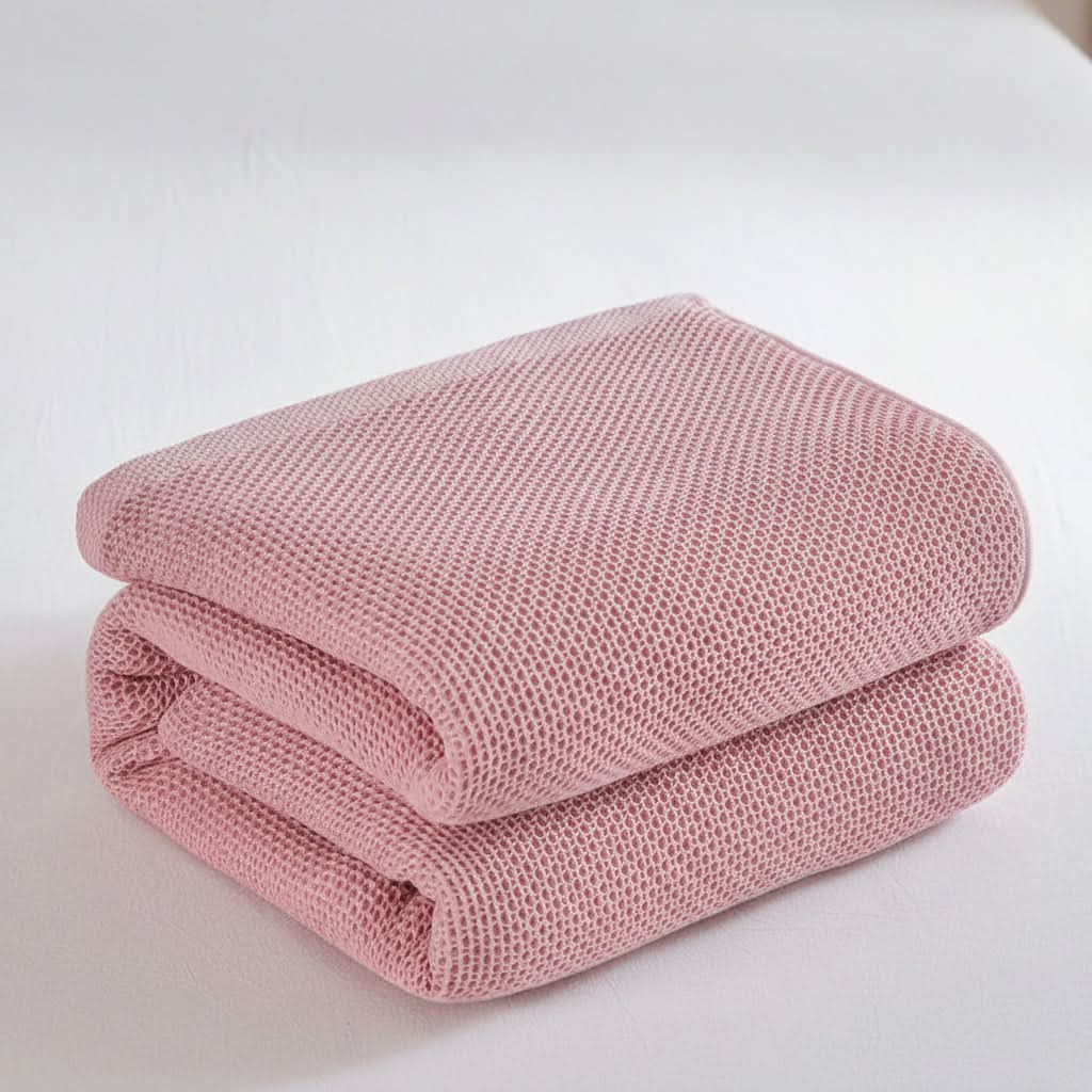 Lightweight Muslin Throw Breathable Cotton Polyester Boho Style Sofa Bed Blanket Home Decor 150x200 200x230 | Sansoti