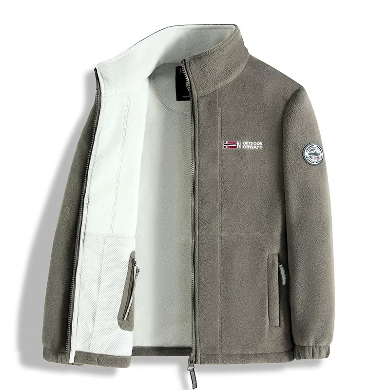 Sherpa-Fleece-Weste für Herren, warm für den Winter, ärmellose Outdoor-Komfortschicht für den täglichen Gebrauch | Sansoti