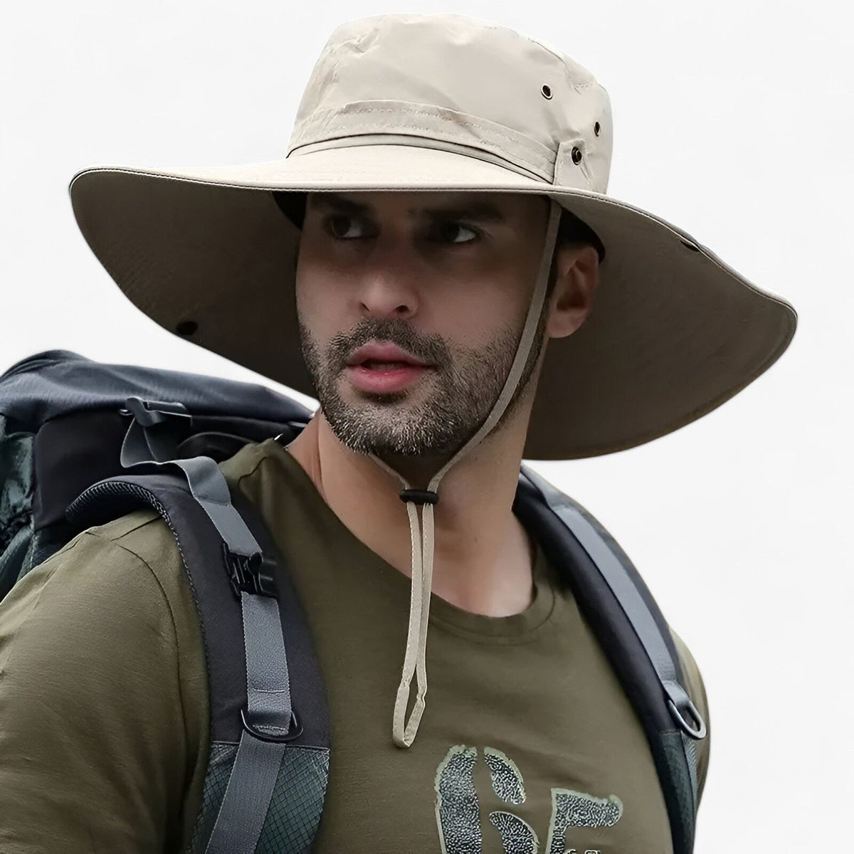 Breathable Hiking Hat with UV Protection - Sun Hat for Hiking, Fishing and Outdoor Activities with Climate Control | Sansoti
