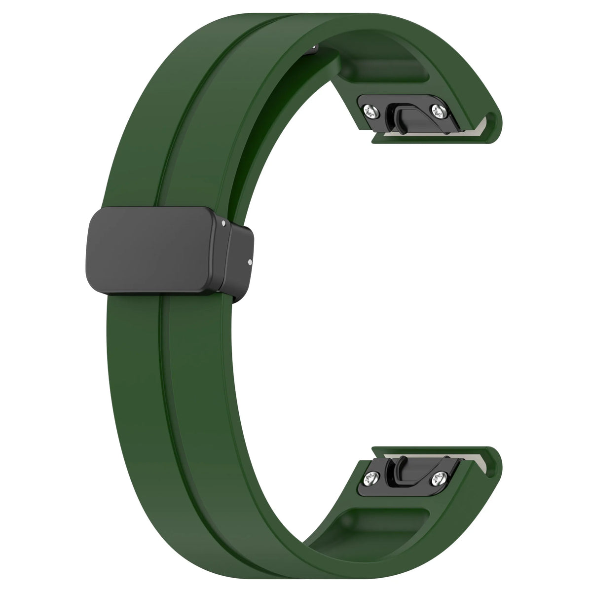 Silicone Smartwatch Band 20mm 22mm 26mm Adjustable Sports-Friendly Comfortable Stylish Watch Band | Sansoti