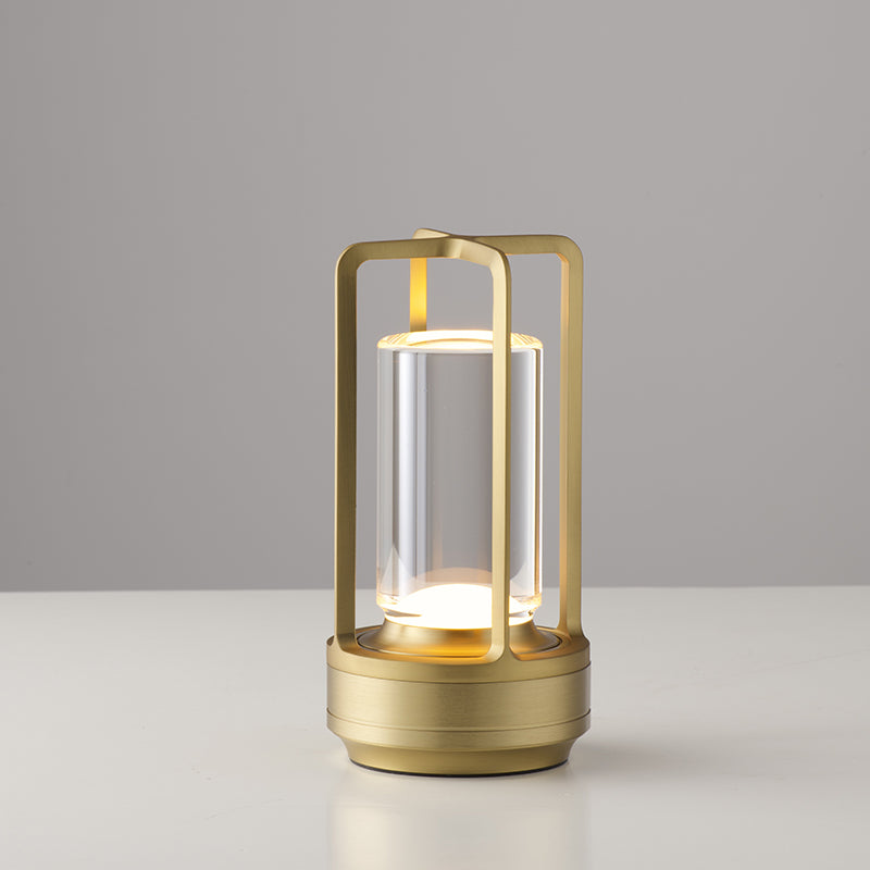 Rechargeable Table Lamp with Touch Control and USB Port - Scandinavian Style | Sansoti