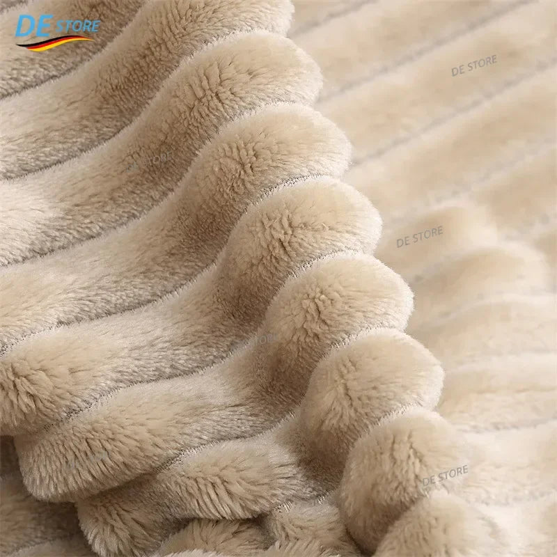 Couverture polaire à carreaux 70x100cm en microfibre douce pour le salon, la chambre, le canapé, le lit, les enfants et les animaux de compagnie | Sansoti