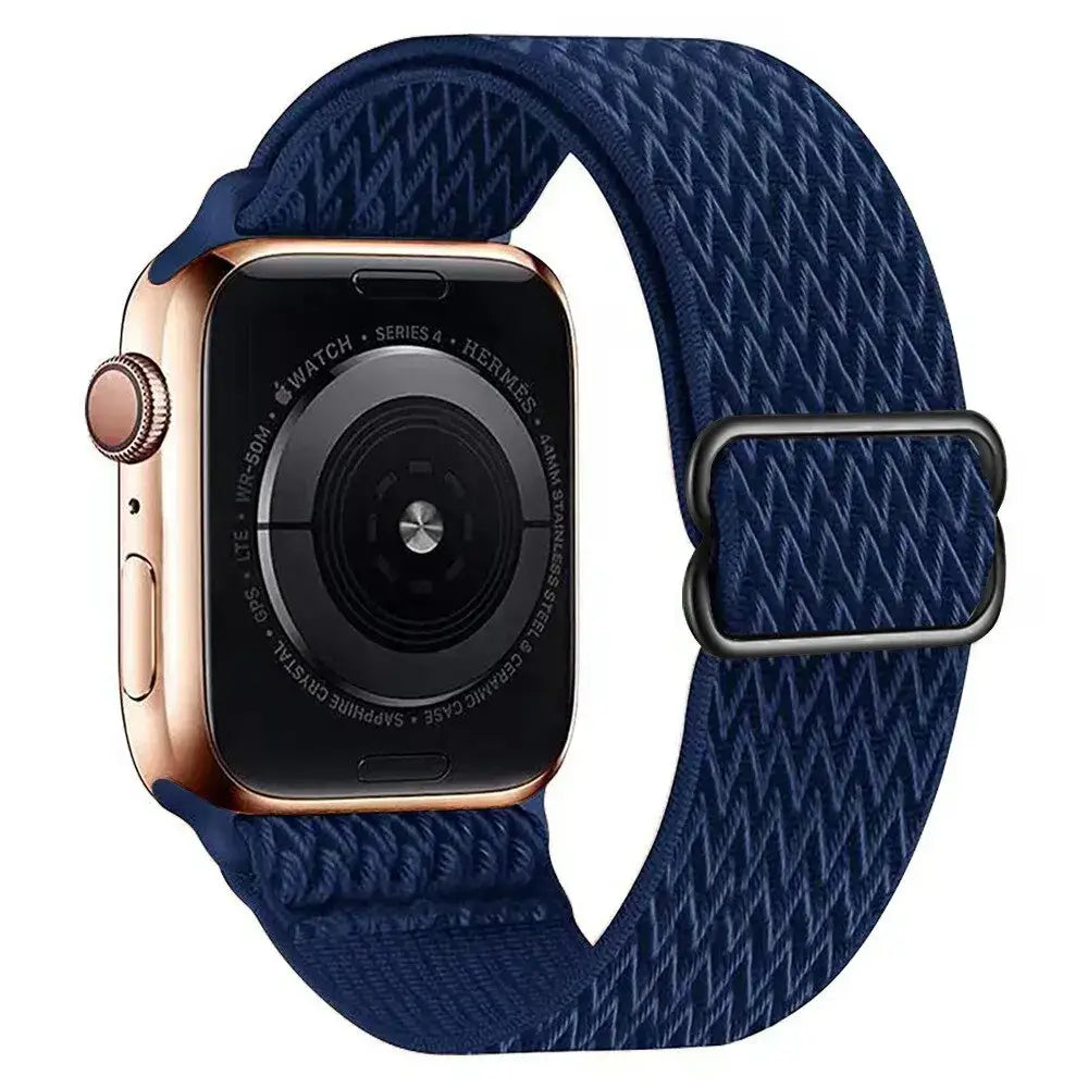 Elastisches Nylon-Smartwatch-Armband Austauschbar Komfortabel Langlebig Sportlich Aktiv | Sansoti